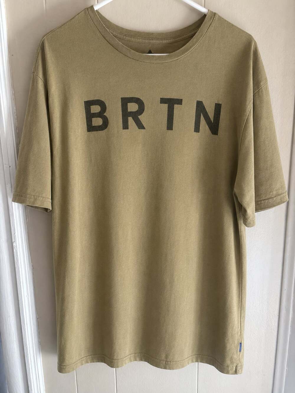 Burton BRTN Olive Green Short Sleeve T-Shirt